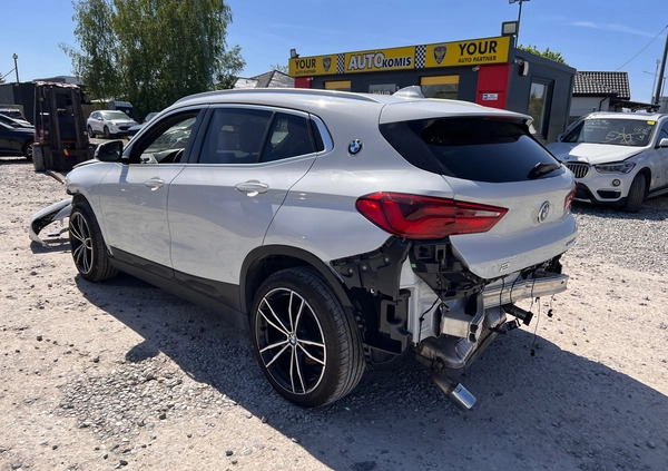 BMW X2 cena 69900 przebieg: 71350, rok produkcji 2018 z Ryglice małe 326